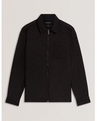 Ted Baker - Quilt Overshirt - Lyst