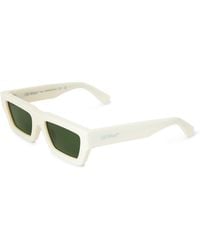 Off-White c/o Virgil Abloh - Manchester Sun Rectangle Sunglasses - Lyst