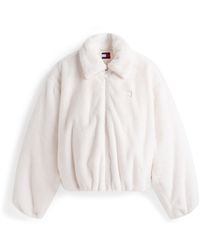 Tommy Hilfiger - Tj Fauxfur Bomber Ld54 - Lyst