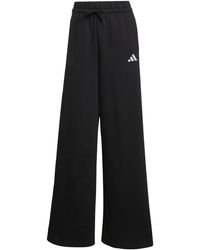 adidas - Open Hem Fleece Joggers - Lyst