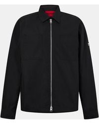 HUGO - Evalom Long Sleeve Oxford Shirt - Lyst