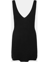 Jack Wills - Stitchy V-Neck Mini Knitted Jumper Dress - Lyst