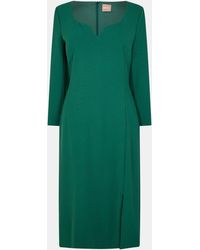BOSS - Dihera1 Wrap Dress - Lyst