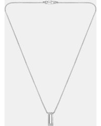 BOSS - Gents Stainless Steel Candor Necklace - Lyst