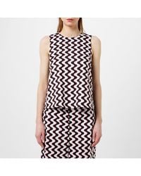 Marella - Ofanto Short-Sleeve Patterned Shirt - Lyst