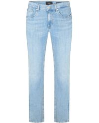 7 For All Mankind - Straight Leg Jeans - Lyst