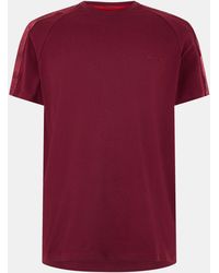 HUGO - T-Shirt With Logo Signature Tape Detail - Lyst