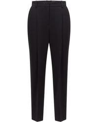 BOSS - Tapana Wide Leg Trousers - Lyst