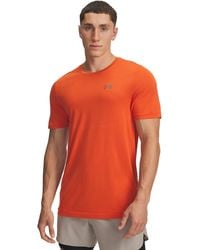 Under Armour - Vanish Elite Seamless Short Sleeve Base Iridescent - Lyst