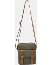 Firetrap - Waxed Canvas Crossbody Bag - Lyst
