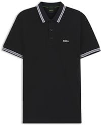 BOSS - Paddy Polo Shirt With Contrast Tipping - Lyst