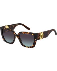 Marc Jacobs - Square Round Sunglasses - Lyst
