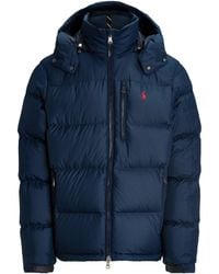 Polo Ralph Lauren - El Cap Water Resistant Duck Down Detachable Hood Short Puffer Jacket - Lyst
