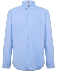 BOSS - Rickert Oxford Shirt, Classic Style - Lyst