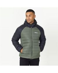 Bench - Mens Zip Padded Jacket - Lyst