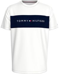 Tommy Hilfiger - Cotton Panel T Shirt - Lyst