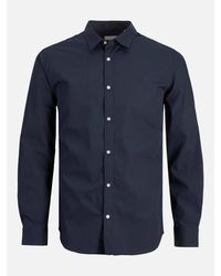 Jack & Jones - Joe Poplin Shirt - Lyst