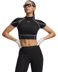Under Armour - Heatgear Elite Short Sleeve Performance Gym Top - Lyst