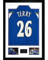 The Fan Cave - John Terry Signed Chelsea Shirt Premium Frame - Lyst
