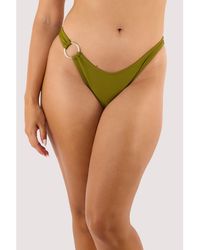 Wolf & Whistle - Kalahari Bikini Brief With Ring - Lyst