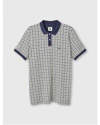 Pretty Green - Pg Houndstooth Plo Sn99 - Lyst
