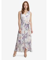 Gina Bacconi - Charly Long Printed Sleeveless Dress - Lyst