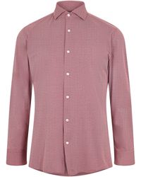 BOSS - Long Sleeve Oxford Shirt - Lyst