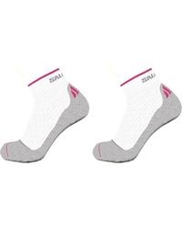 Salomon - Ultra Quarter 2 Pack Running Socks - Lyst