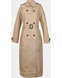 Jack Wills - Jw Maxi Trench Water Resistant Cotton Long Sleeve Short Puffer Jacket - Lyst