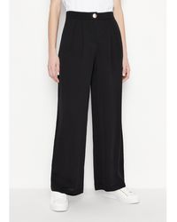 ARMANI EXCHANGE - Straight Leg Trouser - Lyst