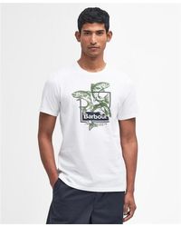 Barbour - Witton Graphic T-shirt - Lyst