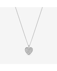 Inicio - Sterling Plated Mum Pendant - Lyst