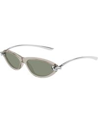 Bottega Veneta - Bv1390S Cat Eye Sunglasses - Lyst