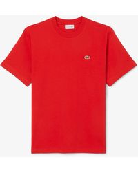 Lacoste - Regular Fit Small Logo T-Shirt - Lyst