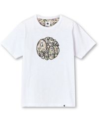 Pretty Green - Aquarelle Print Regular Fit T-Shirt - Lyst