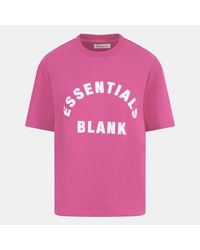 Blank Essentials - Blank Arched Print Puff T-Shirt Ladies - Lyst