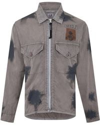 C.P. Company - Seed 2 Zip Overshirt - Lyst
