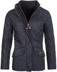 Barbour - Cavalry Polarquilt Diamond-Quilted Fleece-Lined Long Sleeve Slim Fit Quilted Jacket - Lyst