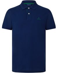 GANT - Contrast Rugger Polo Shirt - Lyst