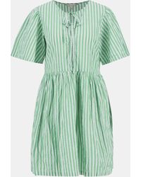 Barbour - Daison Structured Mini Dress - Lyst