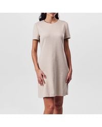 BOSS - Donalara Luxurious Viscose Blend Dress - Lyst