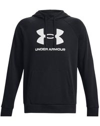 Under Armour - Rival Fleece Logo Hoodie - Lyst