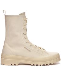 Superga - Alpina Canvas High-Top Trainers - Lyst