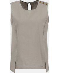 Barbour - Lucy Sleeveless Shirt - Lyst