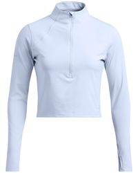 Under Armour - Launch Elite Half Zip Long Sleeve Performance Top - Lyst