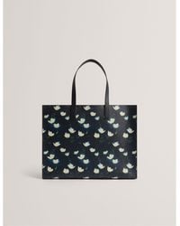 Ted Baker - Xl Tulip Print Icon Tote Bag - Lyst