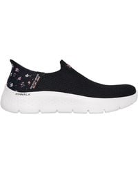 Skechers - Go Walk Flex Sunset Rose Slip-On Runners - Lyst
