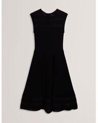 Ted Baker - Knitted Jumper Dress - Lyst