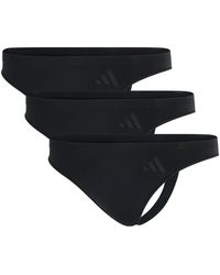 adidas - Low Rise Thong 3Pk - Lyst