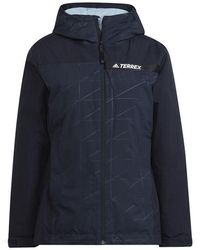 adidas - Terrex Multi Rain.rdy Primegreen Insulated 2l Rain Jacket - Lyst